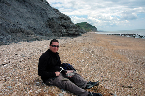 Fossil Hunting Trip, Shows me CraigClarke