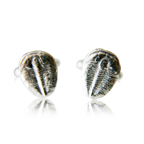 Silver Trilobite Cufflinks - Solid Silver